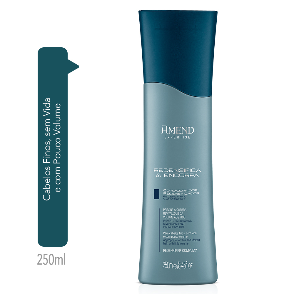 Condicionador Redensificador Amend Expertise Redensifica & Encorpa 250ml image number 2